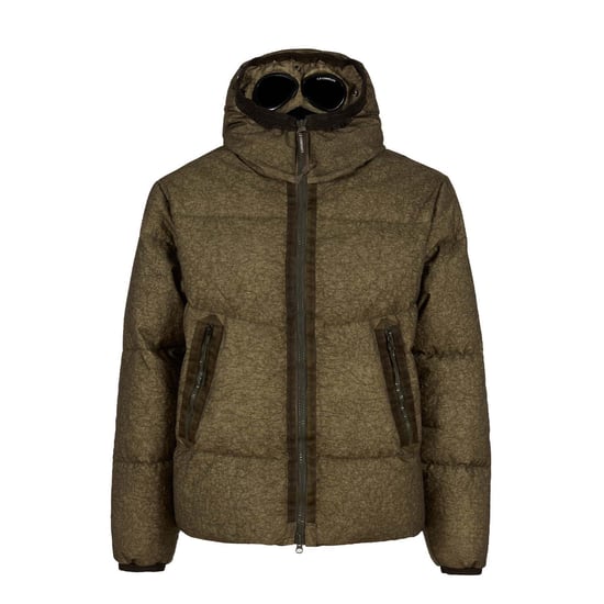 Men's C.P. Company Co-Ted Goggle Jacket in Green
