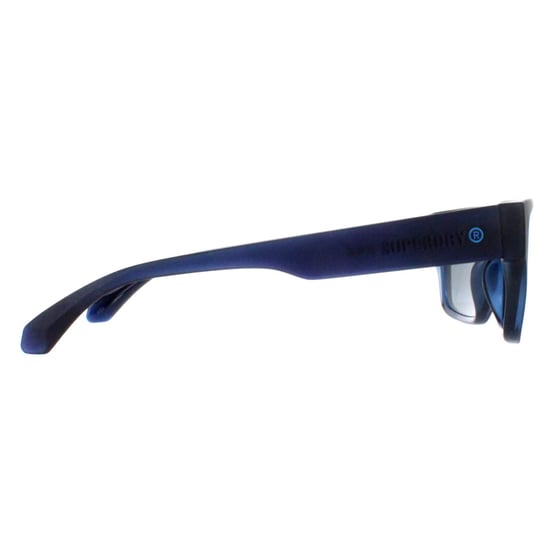 Superdry Rectangle Mens Matte Navy Silver Mirror 5004