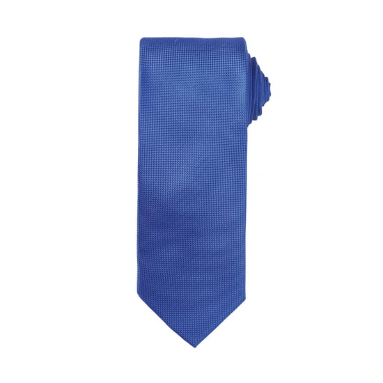 Premier Mens Micro Waffle Formal Work Krawatte (Royal) - Image 1
