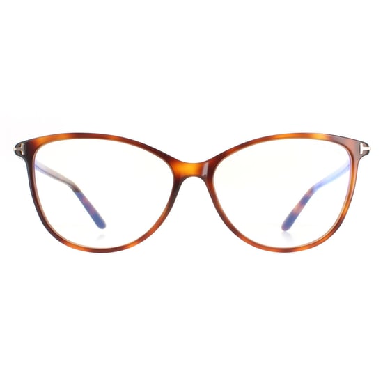 Tom Ford Cat Eye Womens Blonde Havana FT5616-B