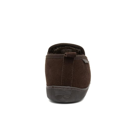 Hush Puppies Herren Arnold Slip On Leder Pantoffel (Braun) - Image 2