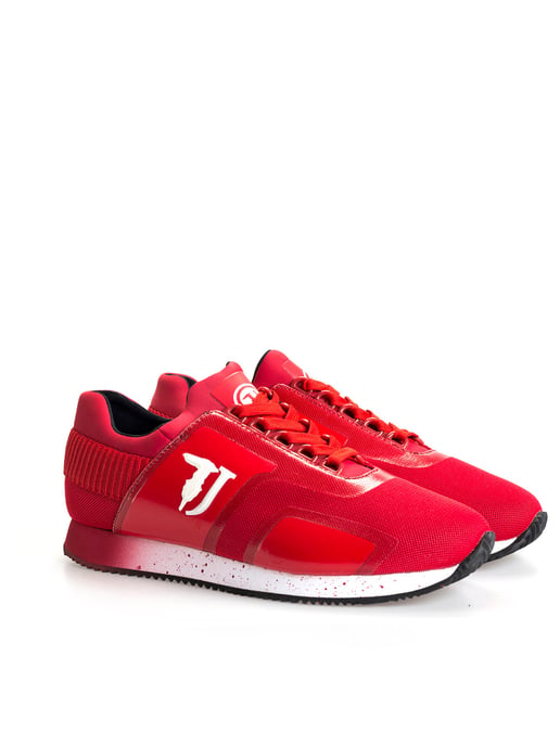 Trussardi Jeans Sneaker Herren Rot - Image 2