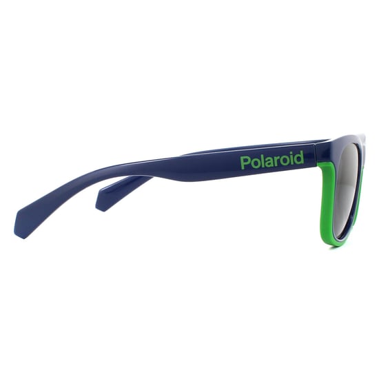 Polaroid Enfants Lunettes De Soleil PLD 8041/S RNB M9 Bleu Vert Gris Polarisé - Image 4