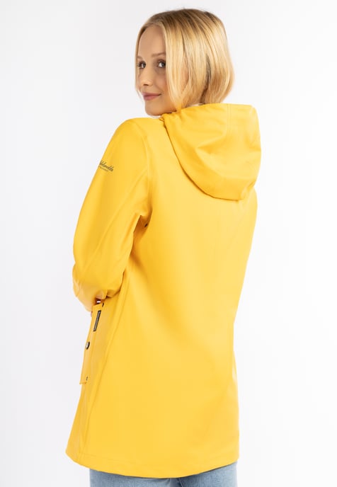 Schmuddelwedda Regenjacke Damen HONIGGELB-280 - Image 5
