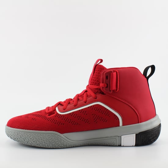 Puma Legacy MM Red Textile Herren High Top Schnürtrainer 194048 04 - Image 3