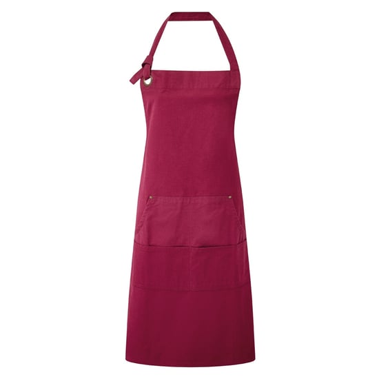 Premier Calibre Taschenschürze aus schwerem Canvas (Burgund) - Image 1