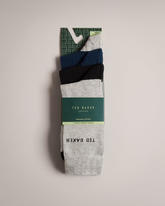 Ted Baker Mixxed Drei-Paar Socken, Assorted - Image 1