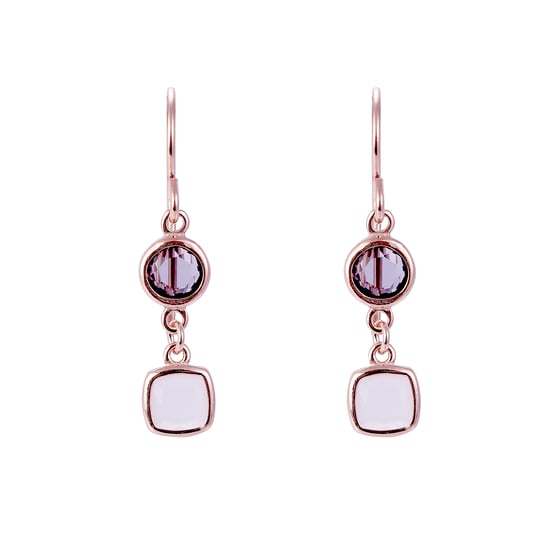 Orphelia 'Fawn' Damen 925 Sterling Silber Set: Kette + Armband + Ohrringe - Rose SET-7410 - Image 5