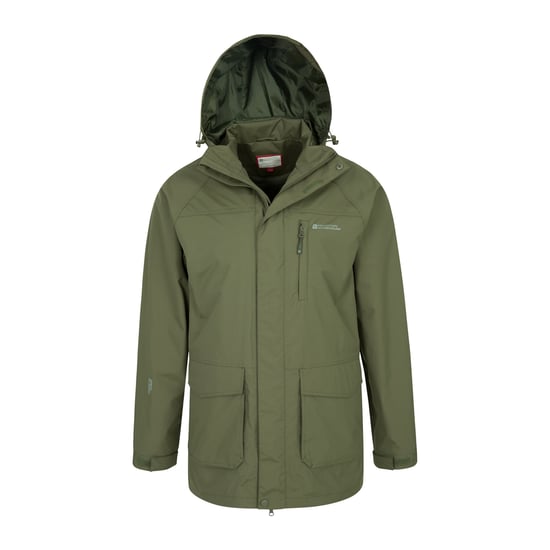 Mountain Warehouse - "Glacier II" Jacke, wasserfest für Herren (Khaki) - Image 5