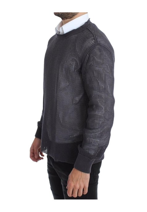 Dolce & Gabbana Herren Lila Laufsteg Netzpullover - Image 2