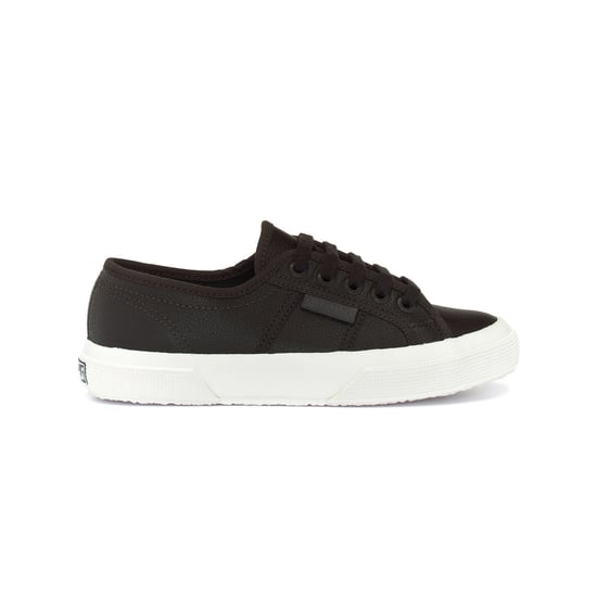 Superga Unisex Erwachsene 2750 Efglu Leder Turnschuhe (Bristol Schwarz/Avorio) - Image 3