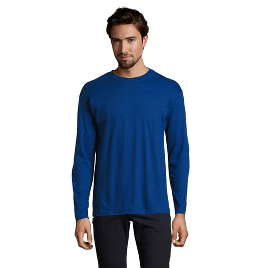 SOLS - "Monarch" T-Shirt für Herren Langärmlig (Ultramarin) - Image 1