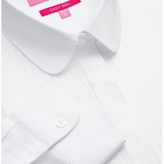 Russell Collection Easy Care Bluse, 3/4-Armlänge (Weiß) - Image 5