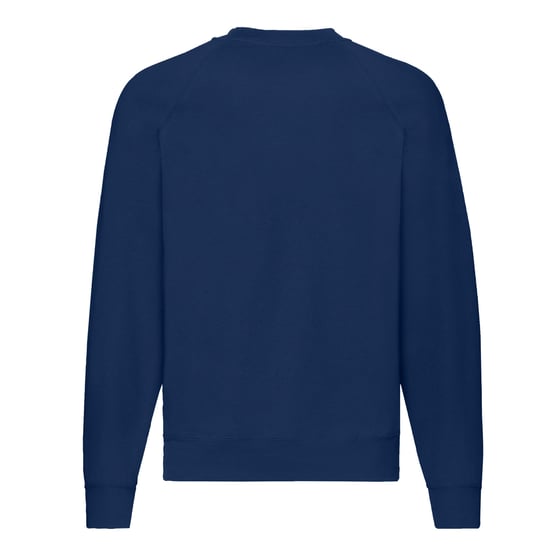 Fruit of the Loom - "Classic" Sweatshirt für Herren Raglanärmel (Marineblau) - Image 2