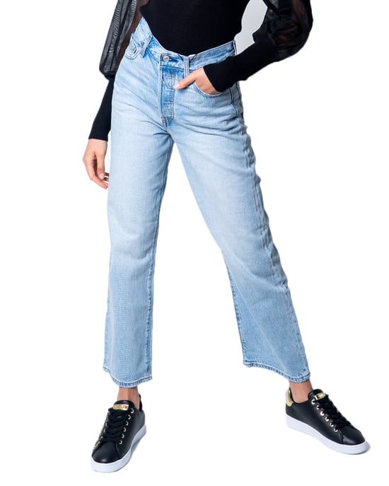 Levi's Cropped Flared Women's Jeans In Blue