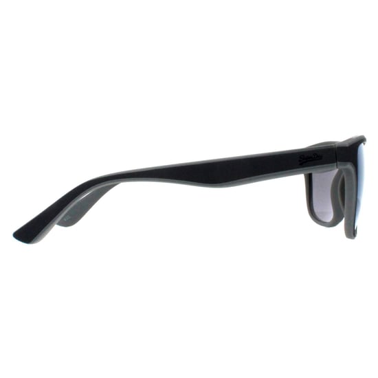 Superdry Square Mens Matte Black Grey Purple Flash Mirror Rockstep