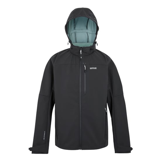Regatta Mens Arana Waterproof Soft Shell Jacket (Ash/Glacier)