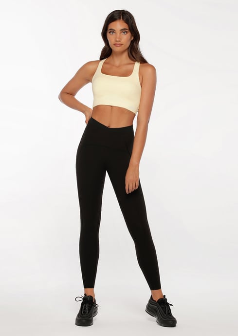 Lorna Jane No Ride Stabiliser Full Length Leggings in Black