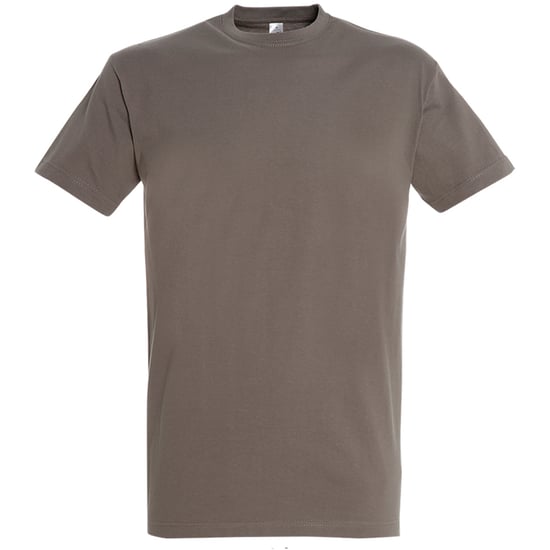 SOLS Mens Imperial Heavyweight Short Sleeve T-Shirt (Zink) - Image 1