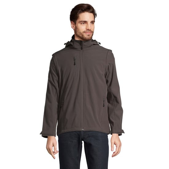 SOLS - "Falcon" Softshelljacke 3 in 1 für Herren/Damen Unisex (Anthrazit unifarben) - Image 1
