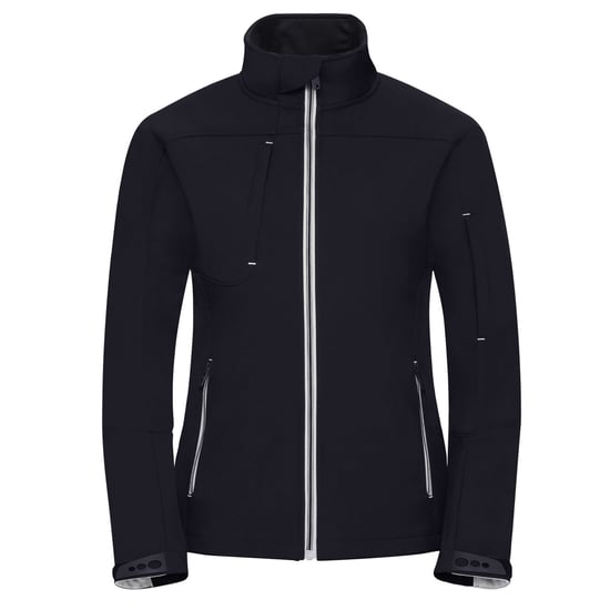 Russell Womens/Ladies Bionic Soft Shell Jacket (French Navy) - Image 1