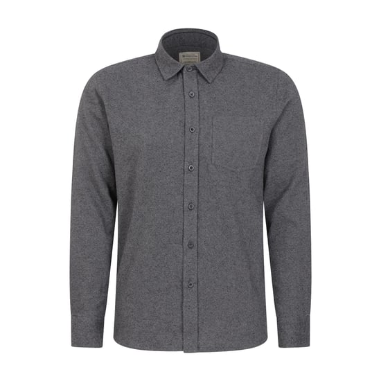 Mountain Warehouse Herren Bamford Melange Hemd (Grau) - Image 1