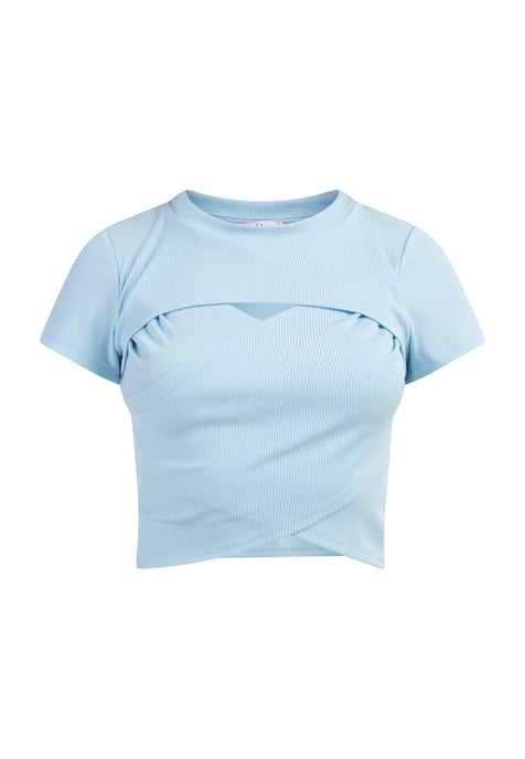 Mymo T-Shirt Damen hellblau - Image 1