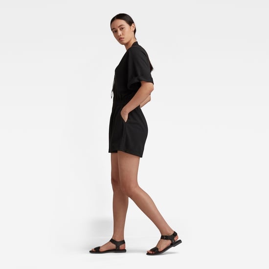 G-Star RAW Contrast Zipper Blouse Playsuit