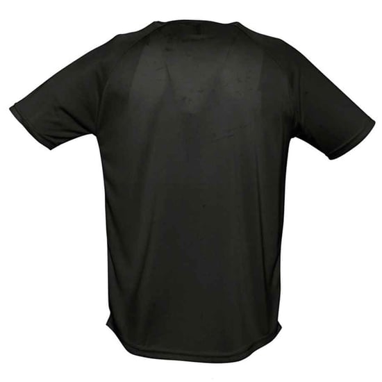SOLS - "Sporty" T-Shirt für Herren Raglanärmel (Schwarz) - Image 2