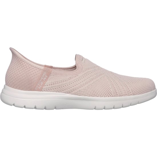 Skechers On-the-GO Flex Excellency Textile Damen Sneakers in Rosa - Image 2