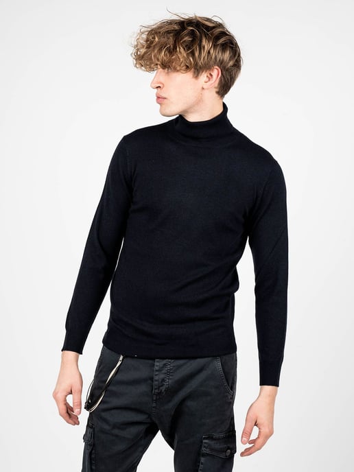 Xagon Man Pullover Turtleneck Herren dunkelblau - Image 6