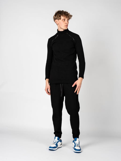 La Haine Inside Us Hose LM046 Herren schwarz - Image 5