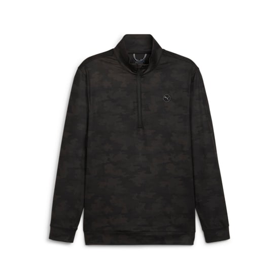 PUMA Herren Cloudspun Camo 1/4 Zip Pullover - Image 1