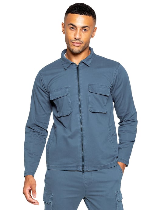 Enzo | Herren Cargo Überhemd Jacke - Image 2