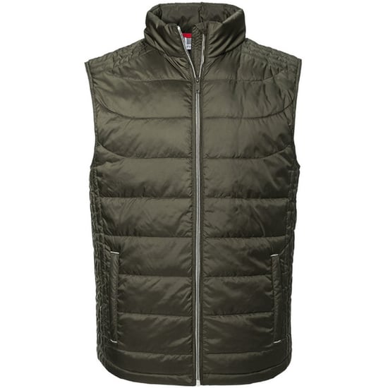 Russell Mens Nano Padded Bodywarmer (Dark Olive)