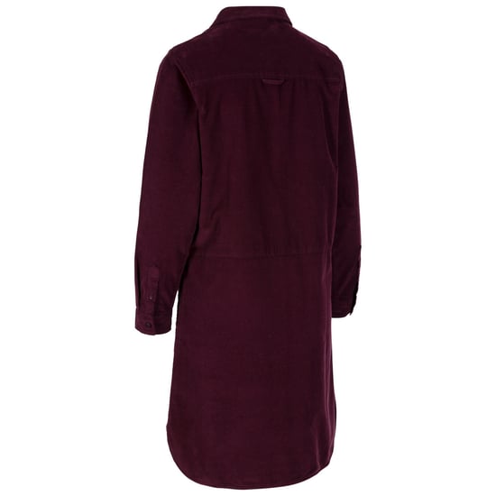 Trespass Womens/Ladies Allison Shirt Dress (Dark Cherry)