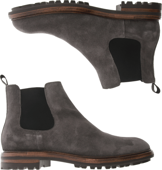Greg - Obsidian Grey - Chelsea boots