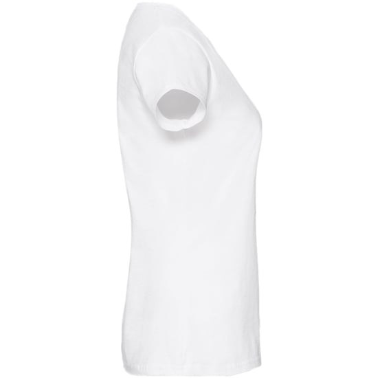 Fruit Of The Loom Damen/Damen Ringspun Premium T-Shirt (Snow) - Image 3