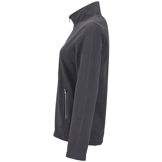 SOLS Womens/Ladies Norman Fleece Jacket (Charcoal)