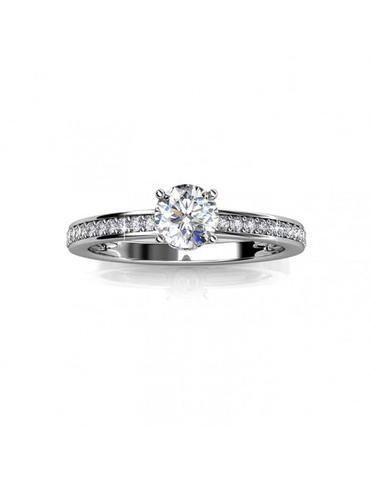 Elise Ring - Silber und Kristall - Image 4