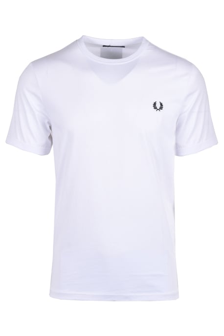 Men's Fred Perry Ringer T-Shirt in White