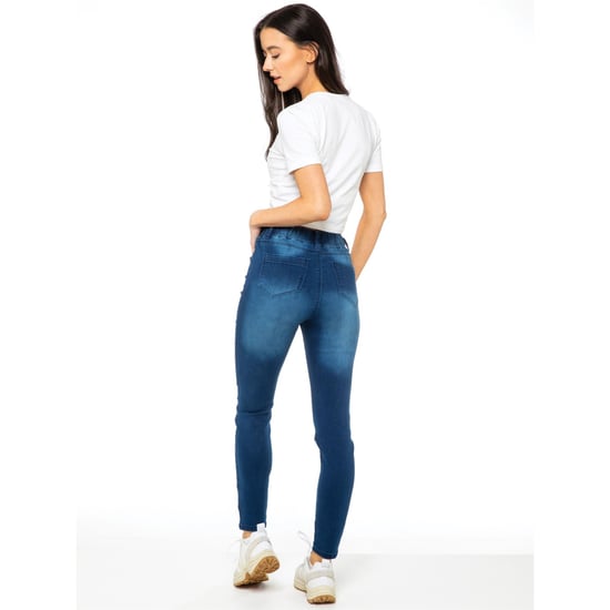 Enzo Womens Skinny Jeggings - Image 3