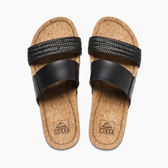 Reef Cushion Vista Hi Sandal Black Braid