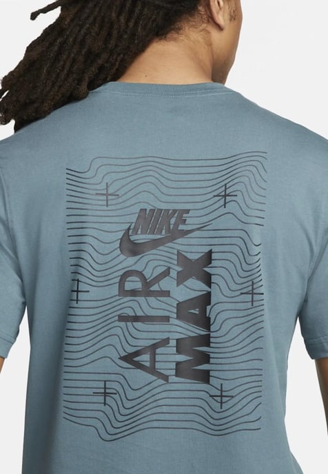 Nike Sportswear Air Max Herren-T-Shirt in Sturmblau - Image 4