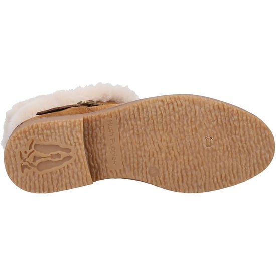 Hush Puppies Hannah Wildleder Damen Tan Stiefel - Image 3