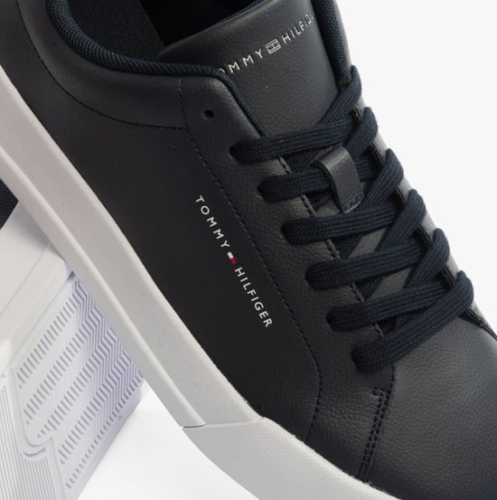 Tommy Hilfiger LOGO COURT Herren Sneakers Desert Sky - Image 4