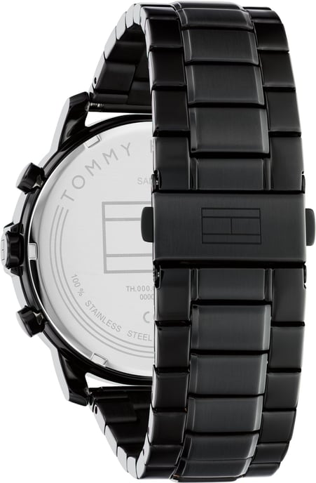 Tommy Hilfiger Jameson Le Herren Schwarz Uhr 1792049 - Image 2