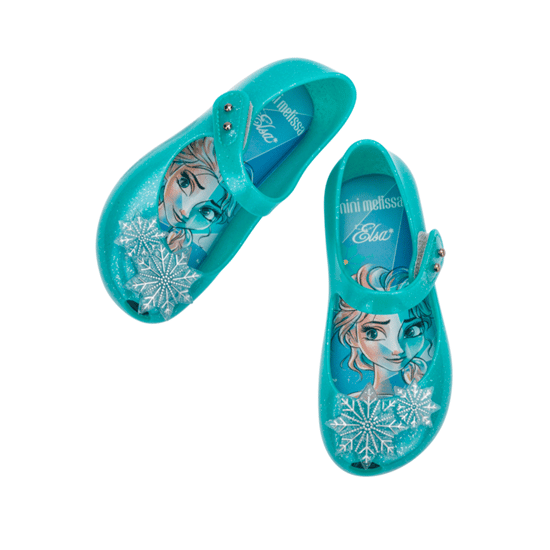 Ultragirl x Disney Princess Blue Iriodin Glitter Flats - Image 3