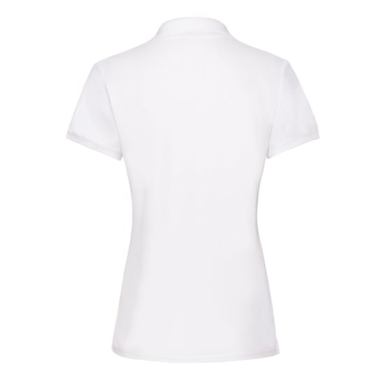 Fruit of the Loom - "Premium" Poloshirt für Damen (Weiß) - Image 2