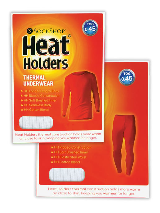 Herren-Thermo-Unterwäsche-Set | Wärmespeicher | Winter-Langarm-Top & Long Johns - Weiß - Image 2